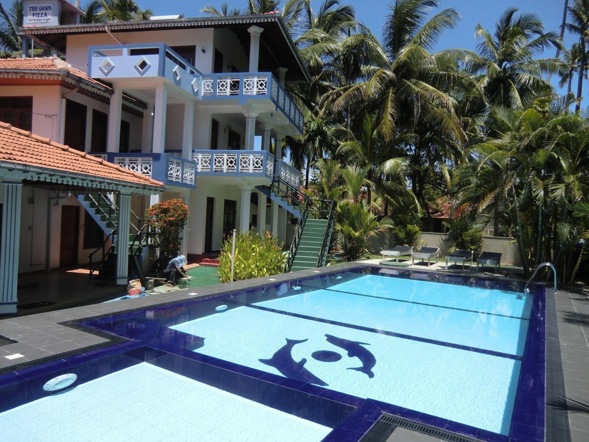 The Oasis Villa Hikkaduwa Exterior photo
